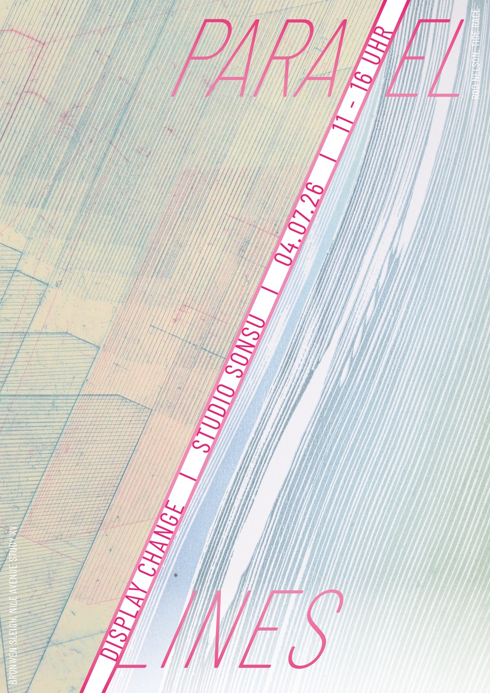 Parallel Lines, Ausstellungseröffnung bei Studio Sonsu Hannover, 4. Juli 2026