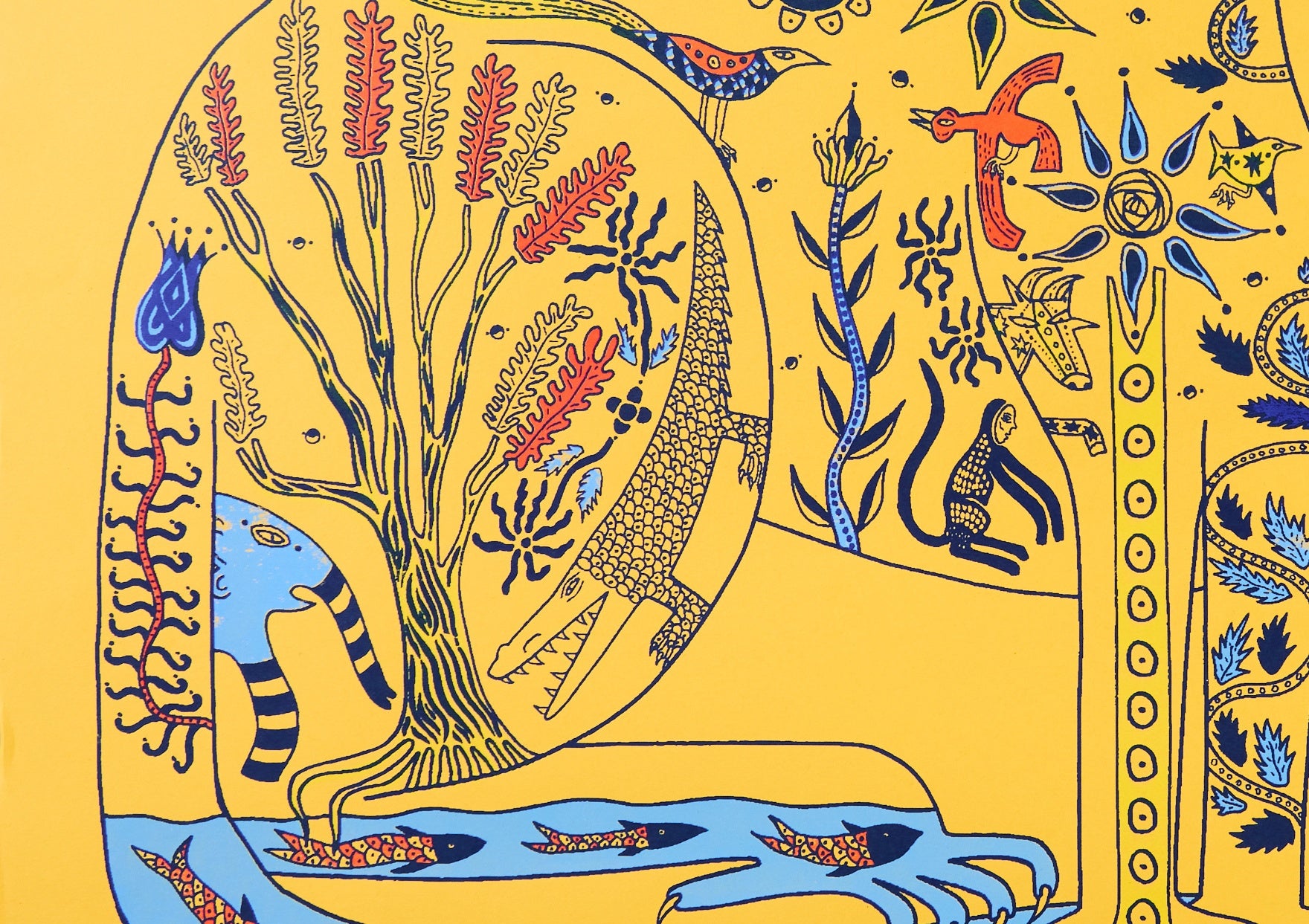 Katie Bridgwater - Big Cats (Detail)