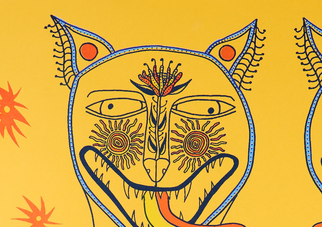 Katie Bridgwater - Big Cats (Detail)