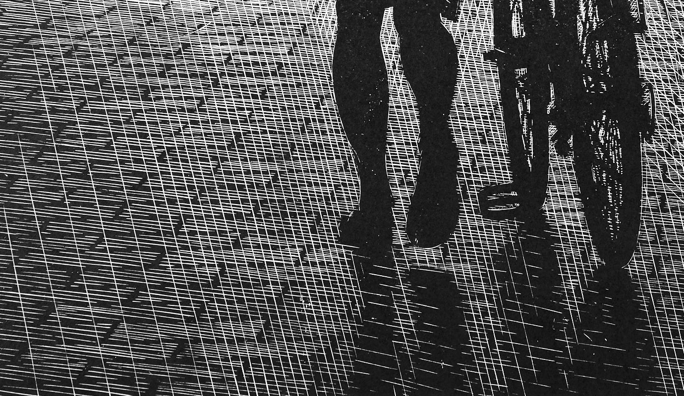 Olesya Dzhurayeva – Backstage. City Life, 2025 (Detail)