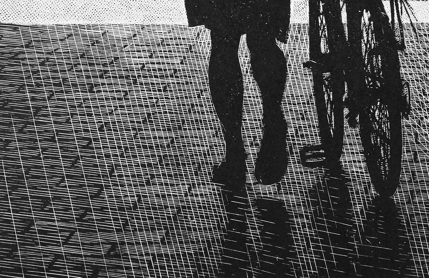 Olesya Dzhurayeva – Backstage. City Life, 2025 (Detail)