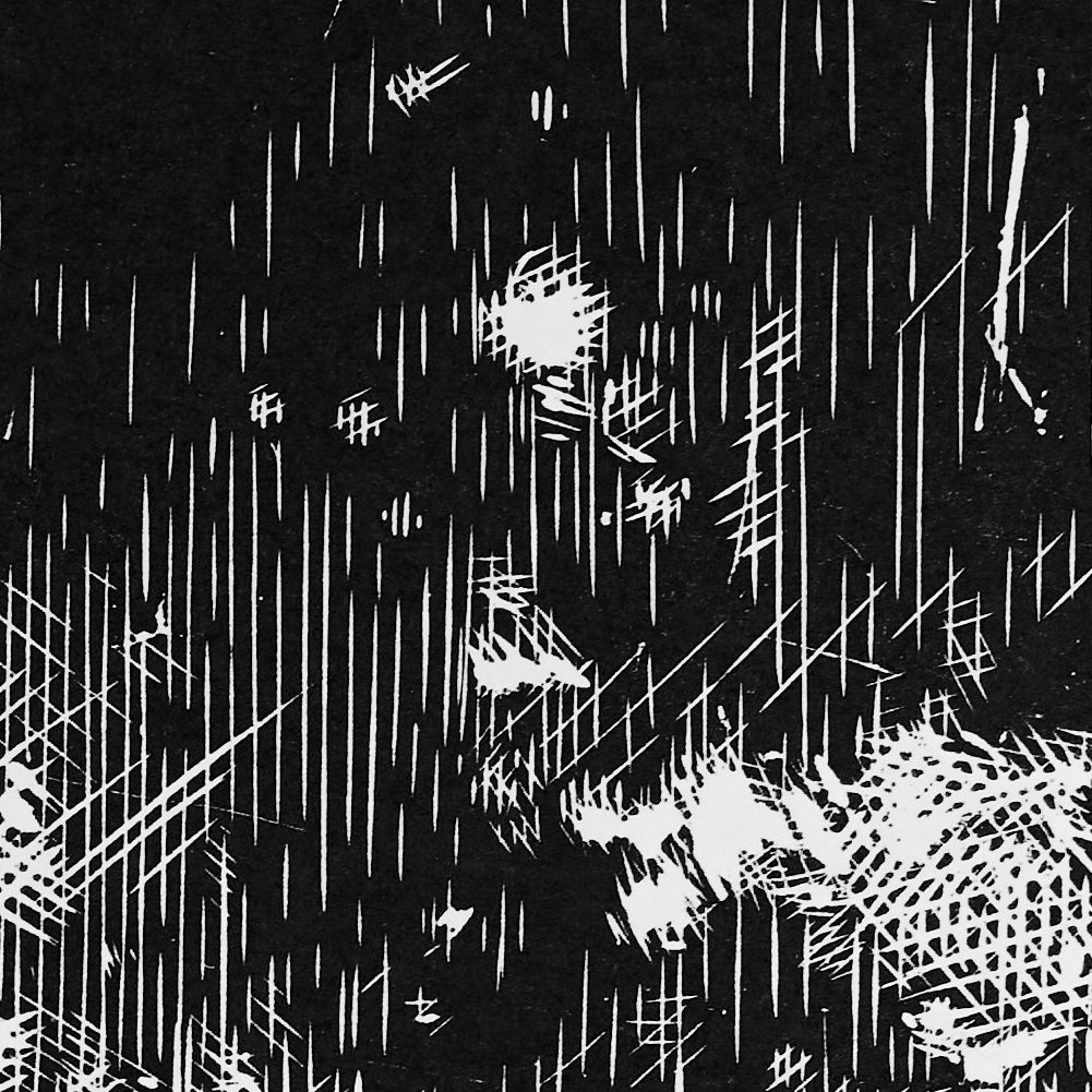 Olesya Dzhurayeva – City. Rainy Evening, 2020 (Detail)