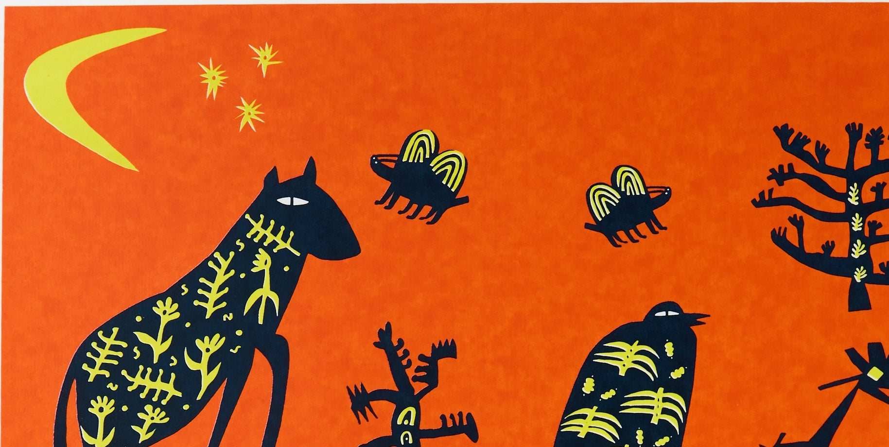 Katie Bridgwater - Creatures in the Moonlight (Detail)