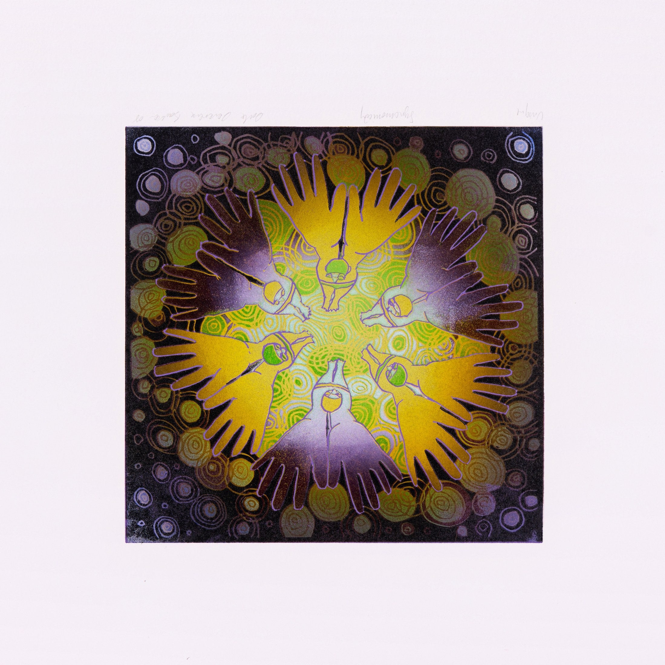 Dale Devereux Barker – Synchronicity (signiertes Blatt)