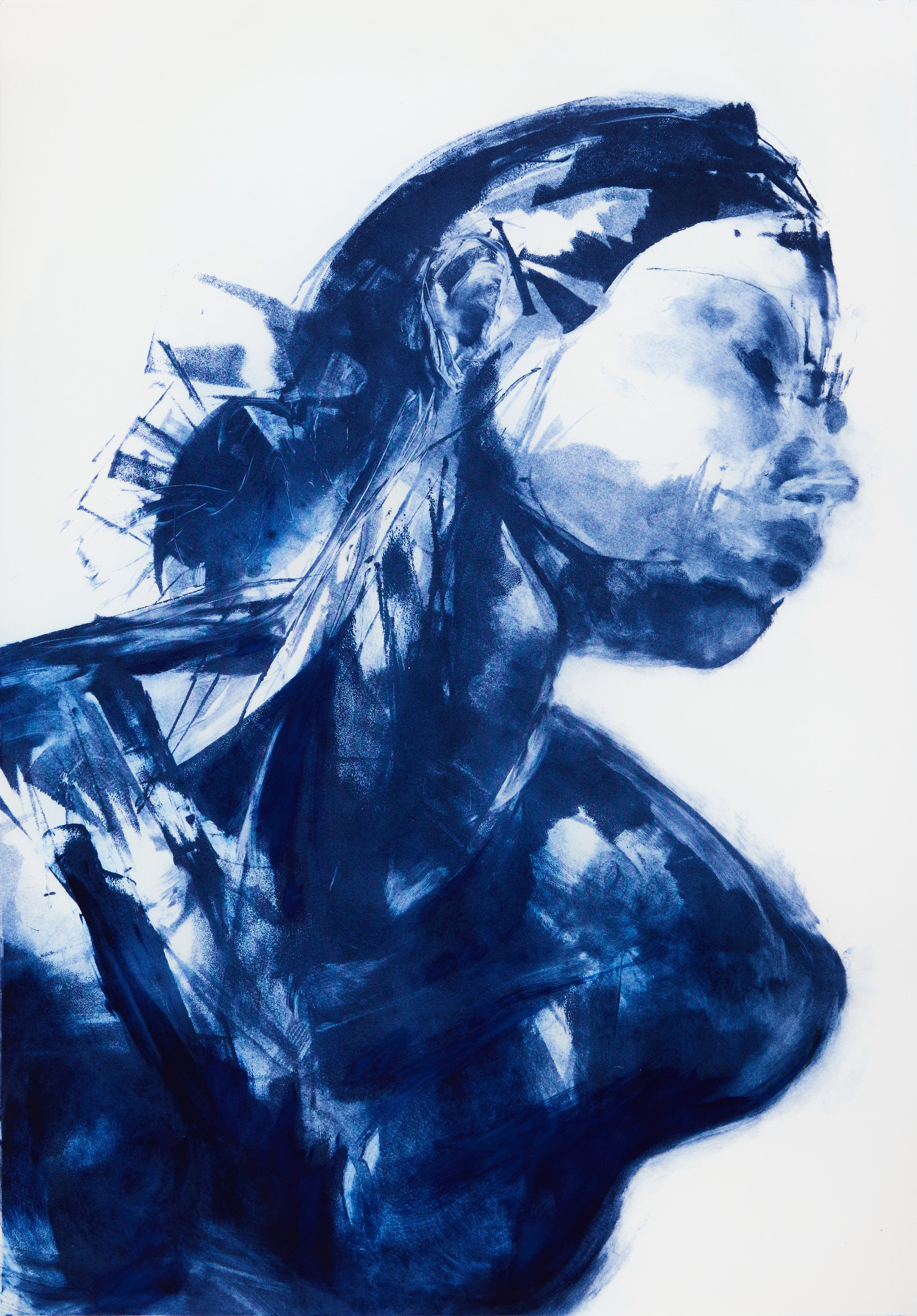 Clare Grossman, Clare Grossman – The Beauty of Imperfect Truth, Variation in Blue, 2026