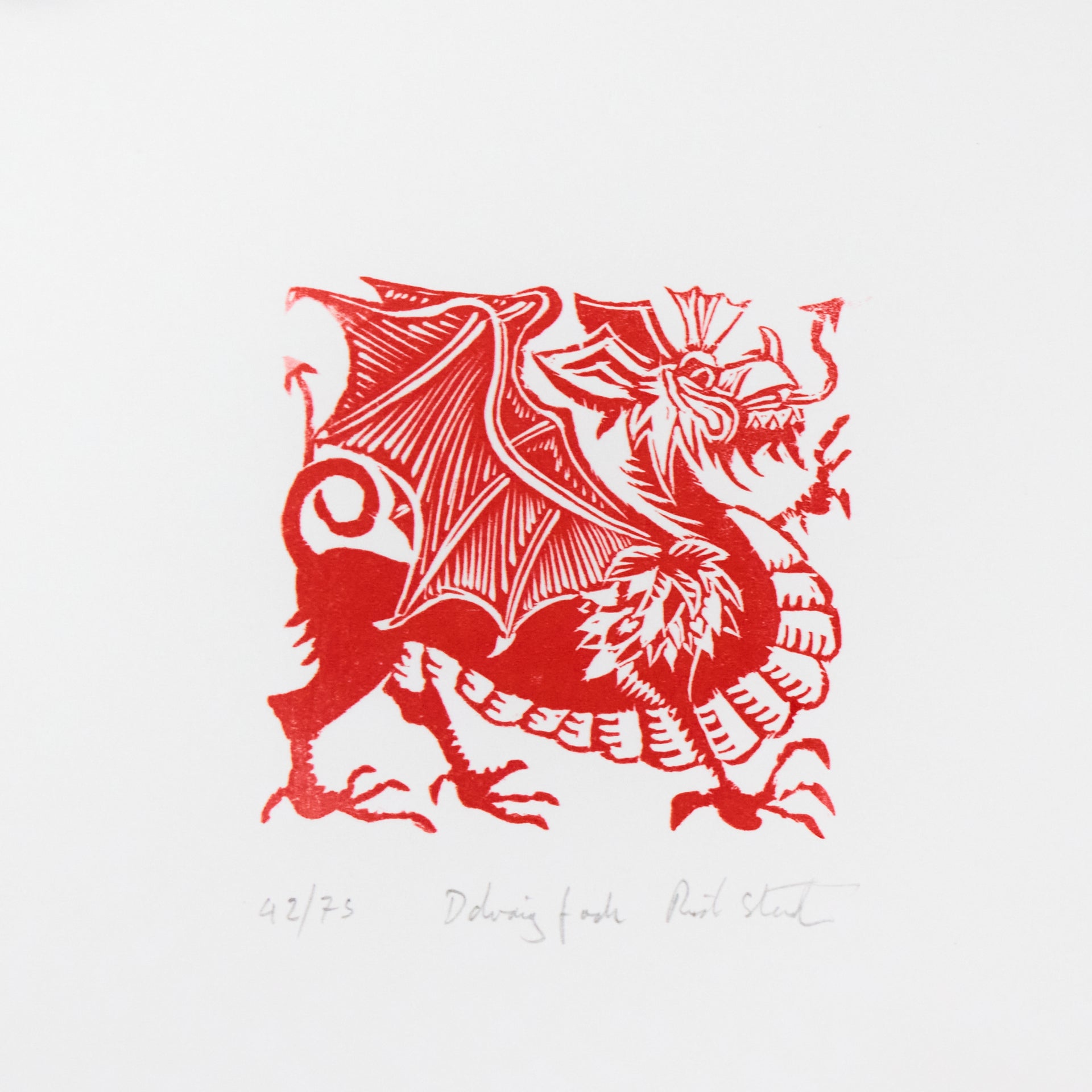 Richard Studer – Ddraig Fach (red)