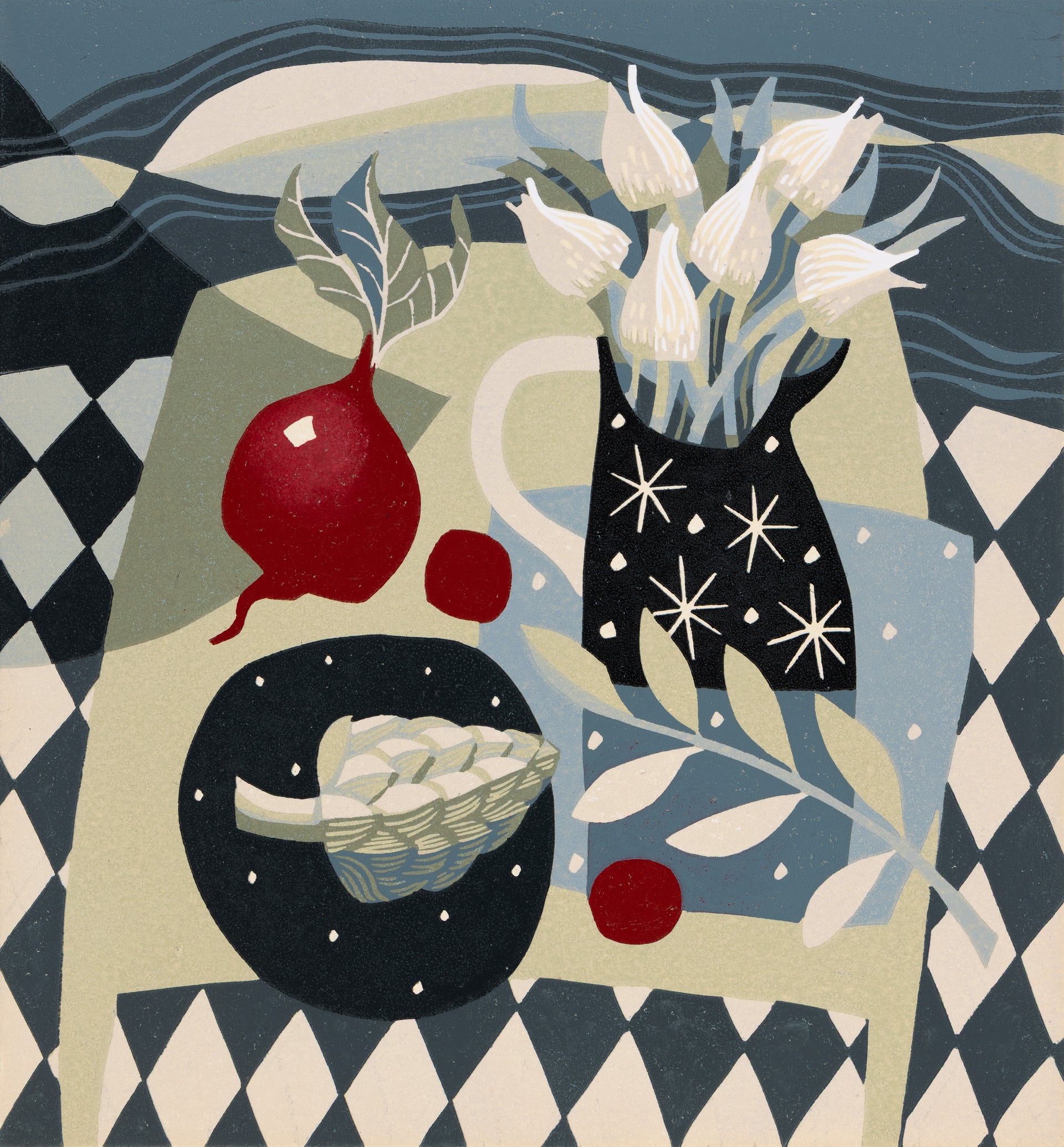 Jane Walker – Artichoke & Beetroot, 2024