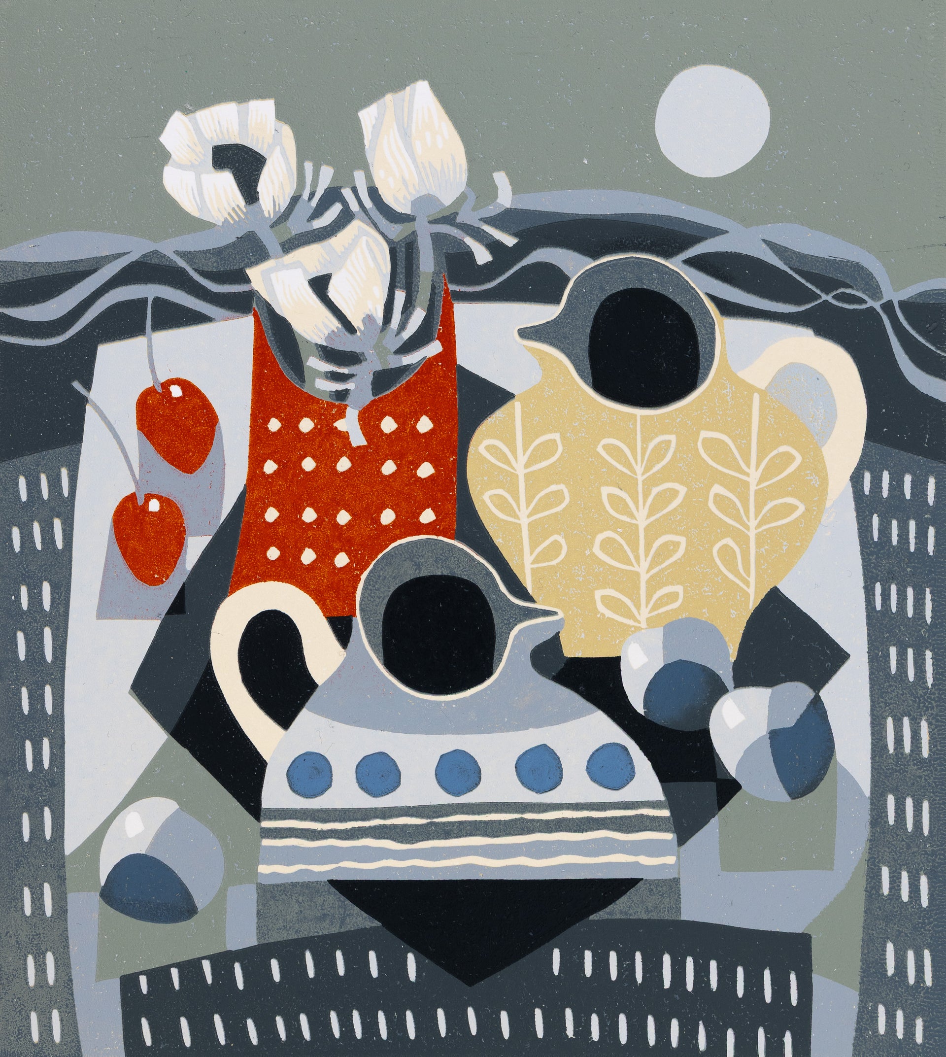 Jane Walker – Blue Plums & Cherries, 2026