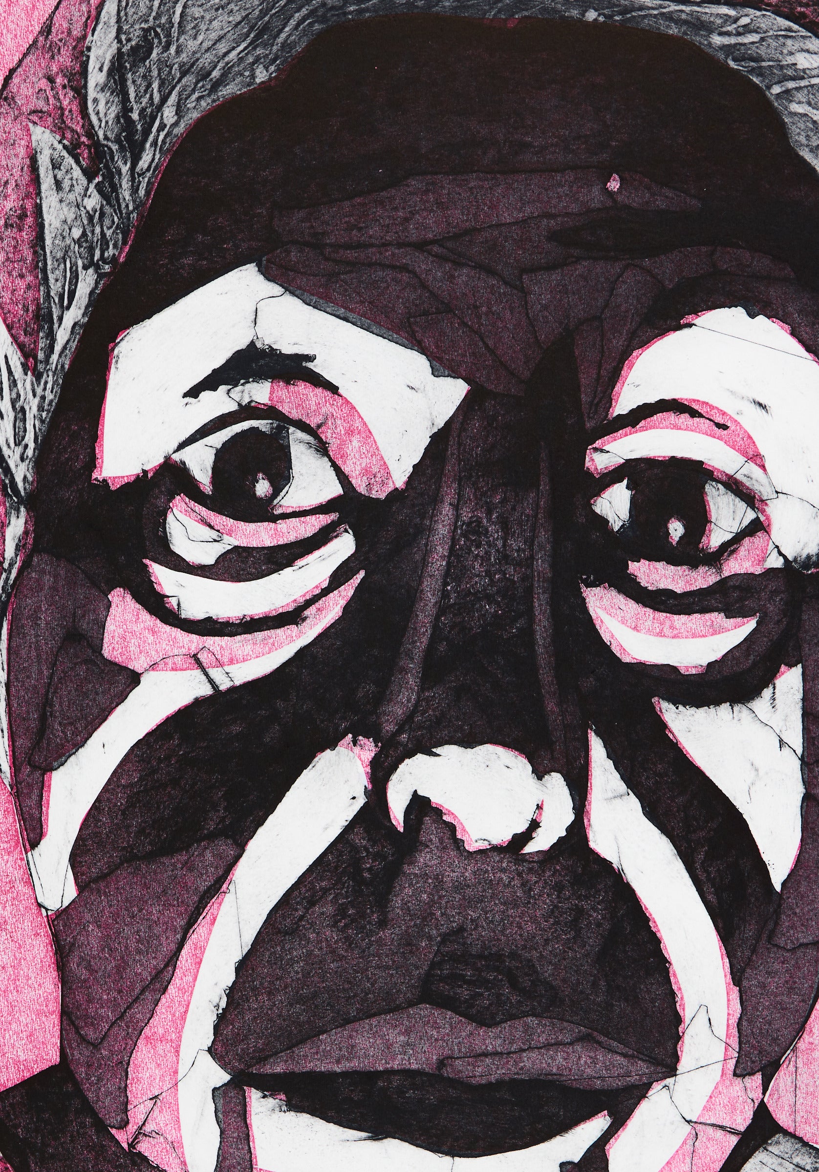 Michaela Wheater - Brouhaha III (pink) (Detail)