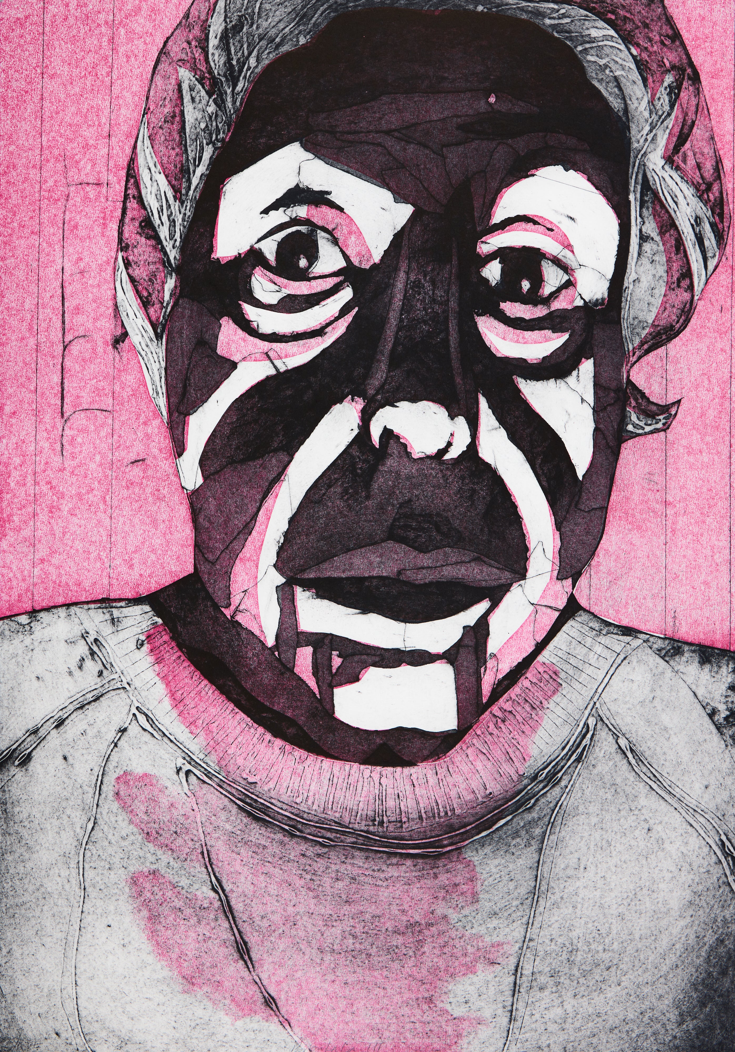Michaela Wheater, Michaela Wheater - Brouhaha III (pink)
