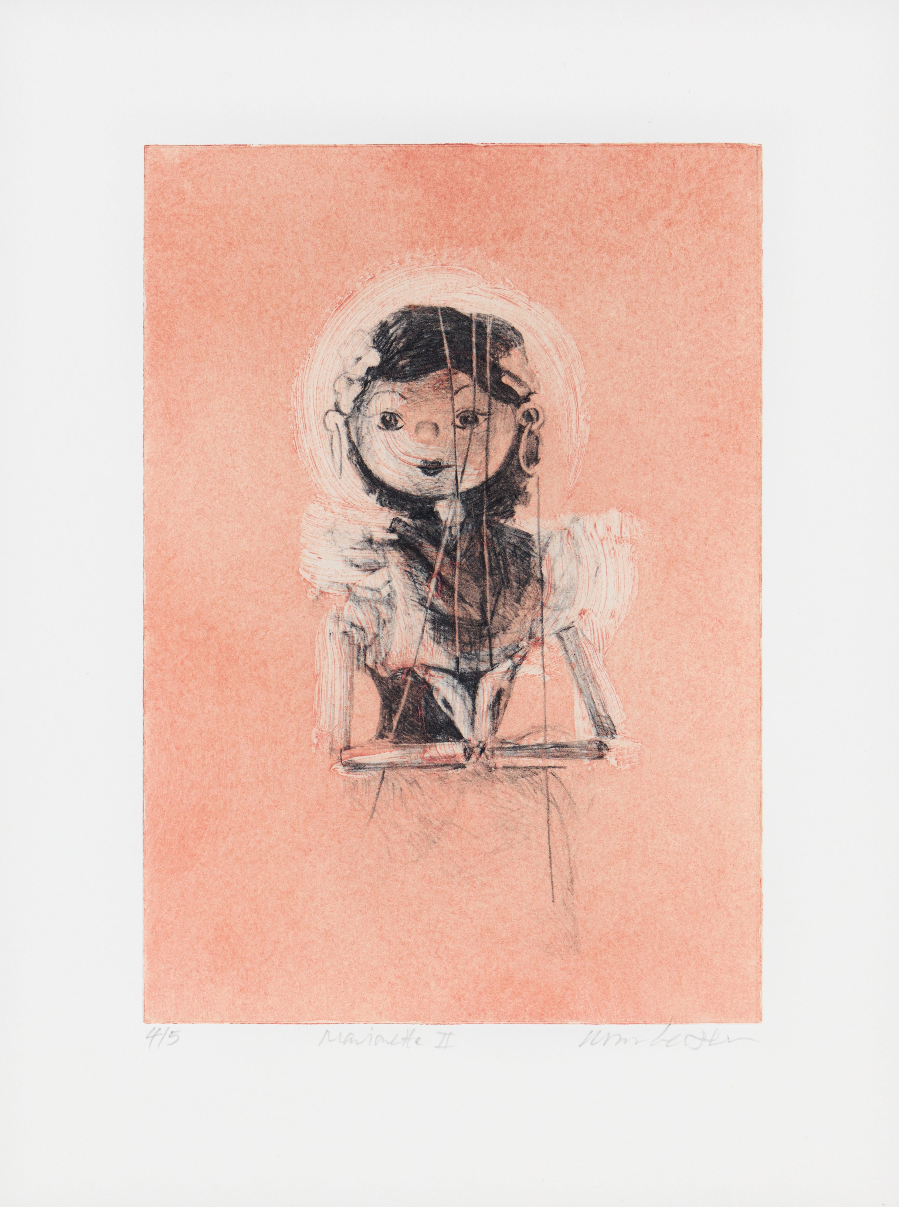 Michaela Wheater - Marionette II (mit Papierrand)
