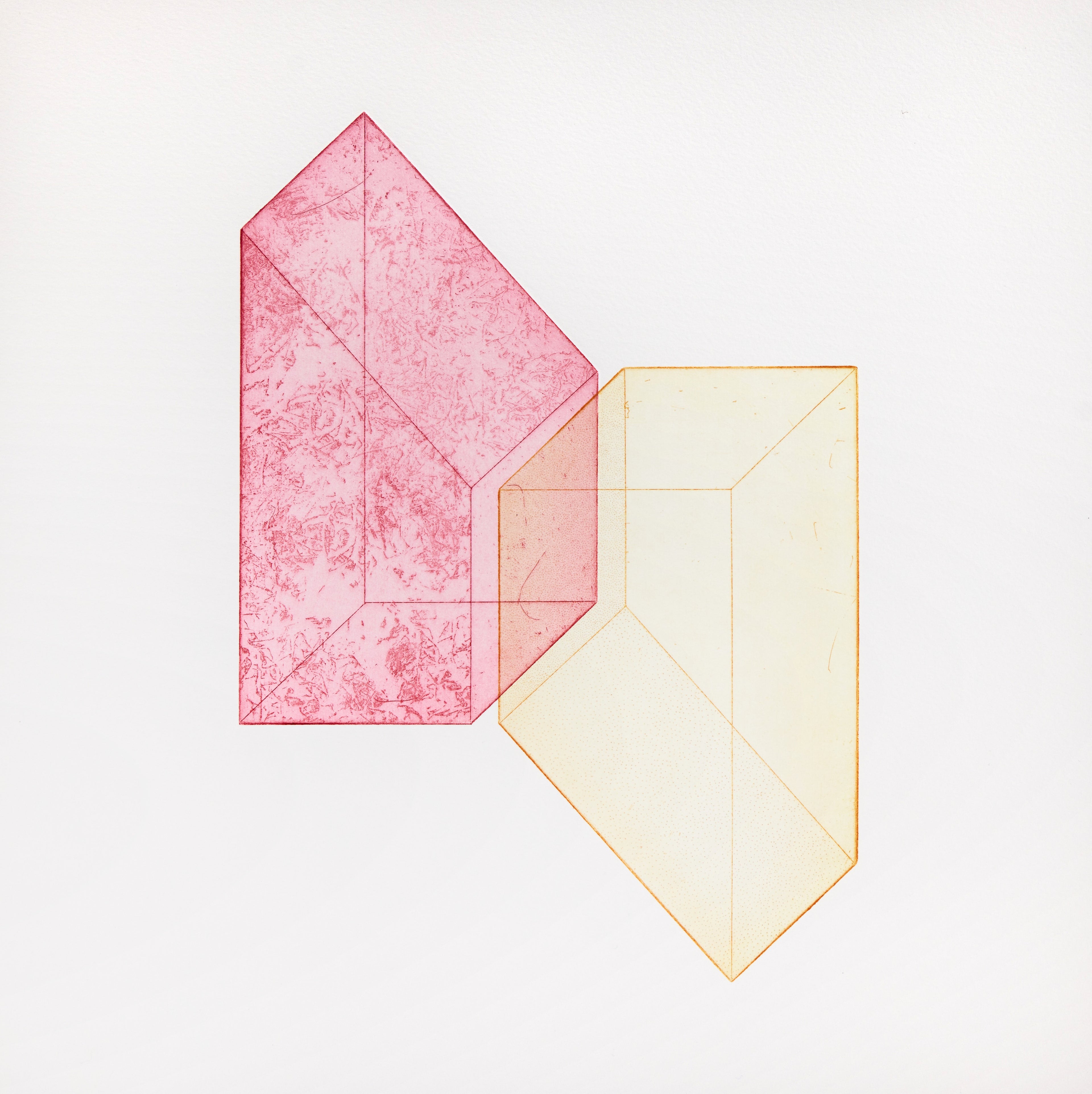 Radierung mit Aquatinta "Canberra v" von Rachel Duckhouse, 2019