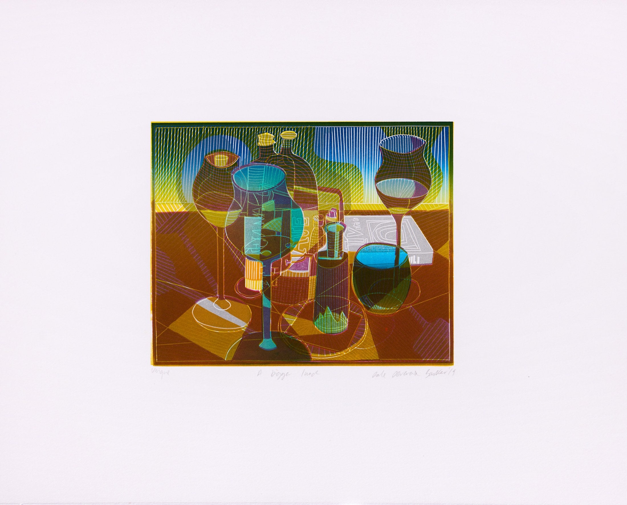 Dale Devereux Barker – A Bigger Lunch (signiertes Blatt)