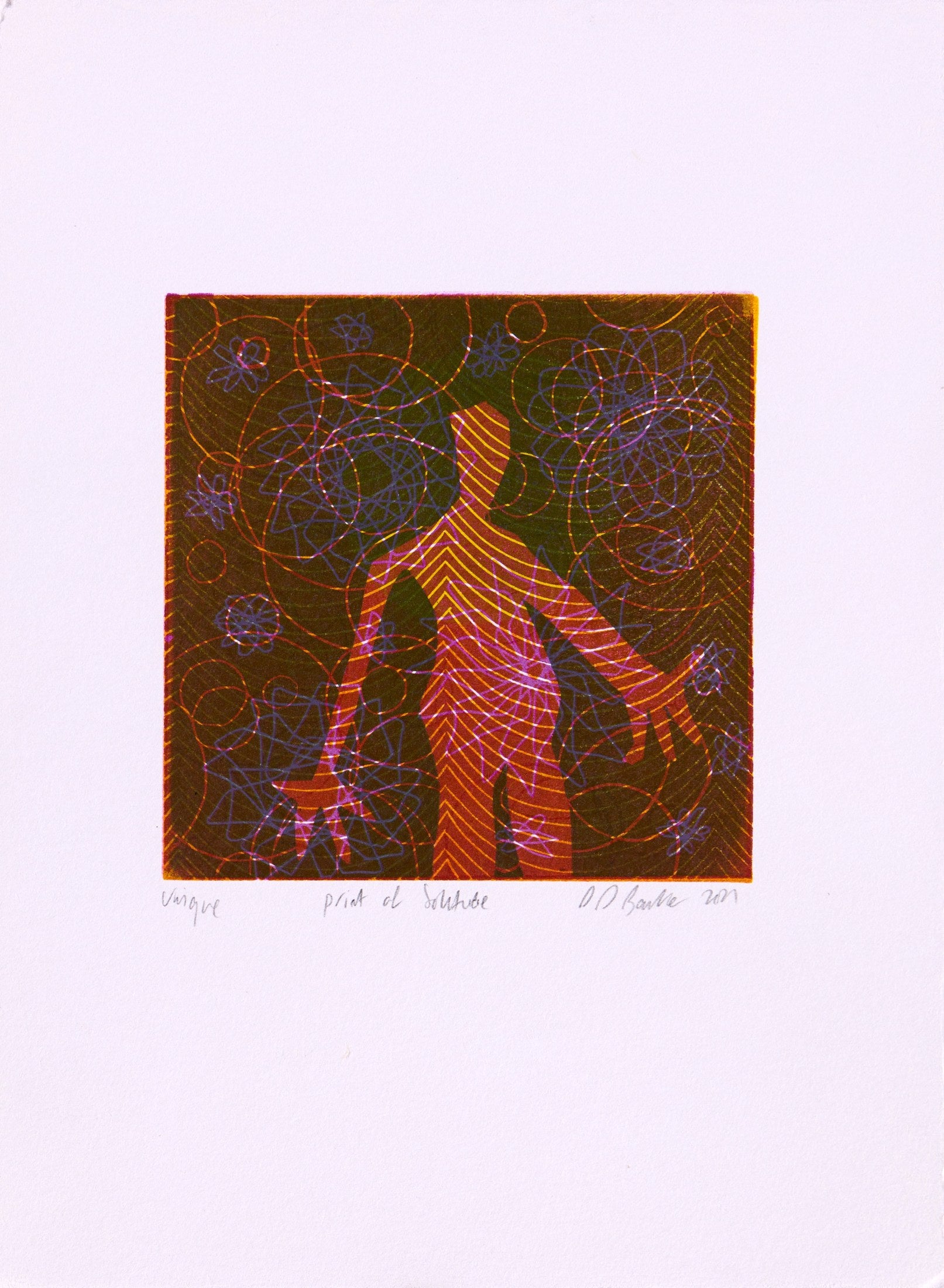 Dale Devereux Barker – Print of Solitude (signiertes Blatt)