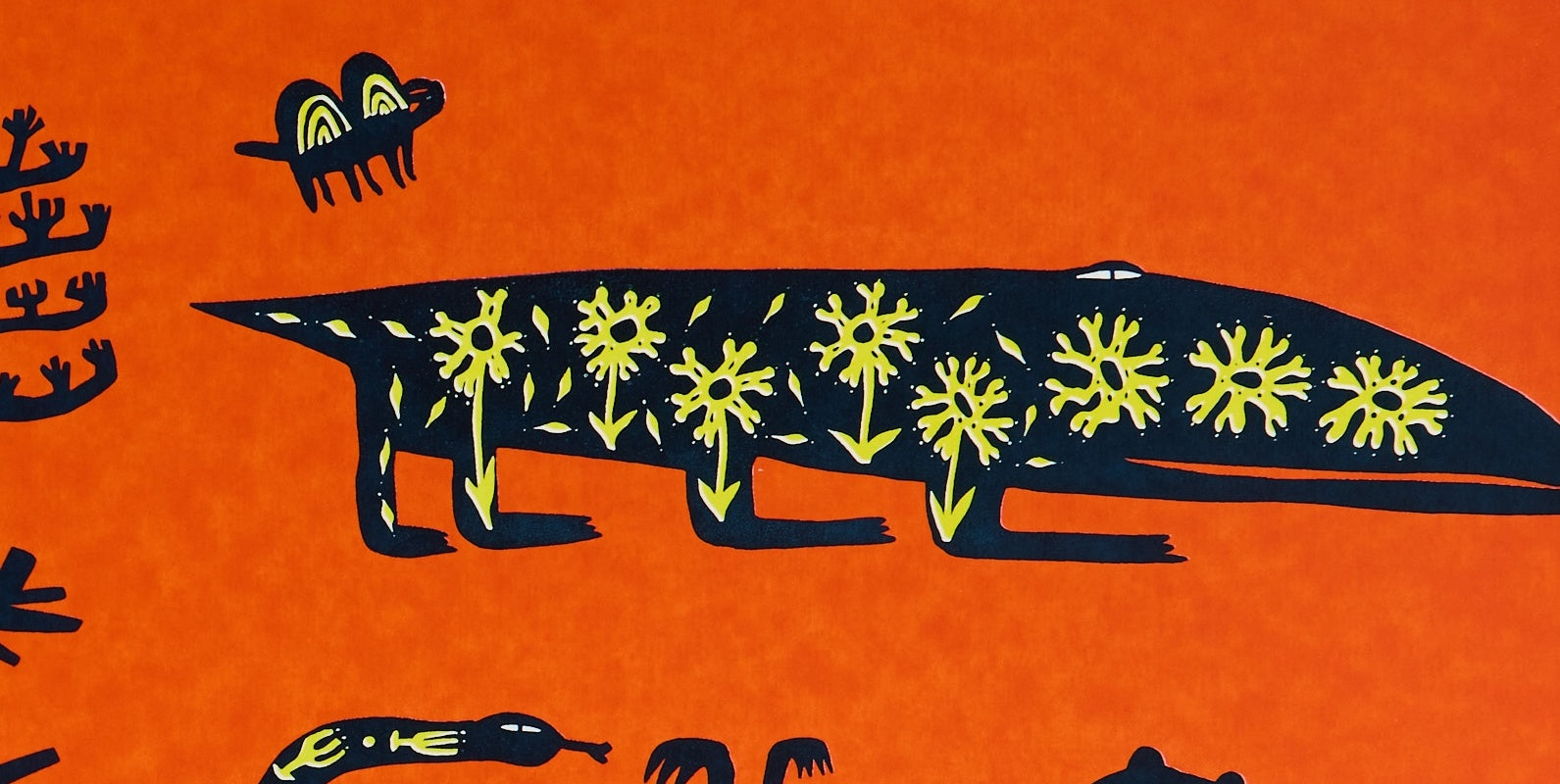 Katie Bridgwater - Creatures in the Moonlight (Detail)