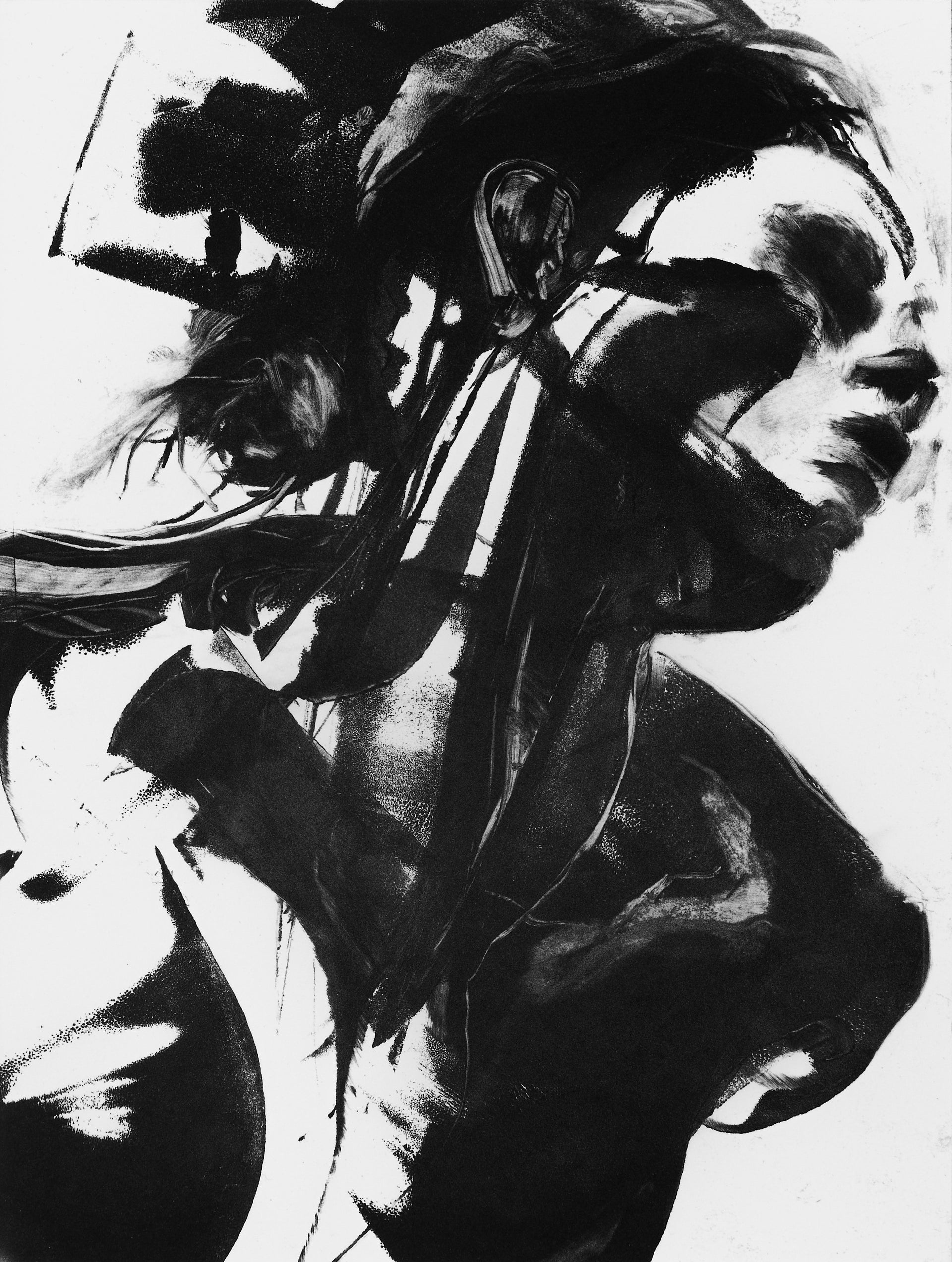 The Beauty of Imperfect Truth No1, Photopolymer-Tiefdruck von Clare Grossman