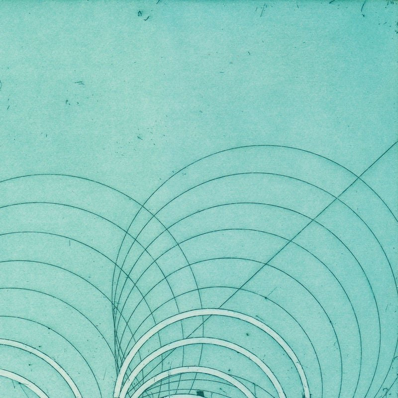 Detailansicht Radierung mit Aquatinta Through to the Citz (T) von Rachel Duckhouse