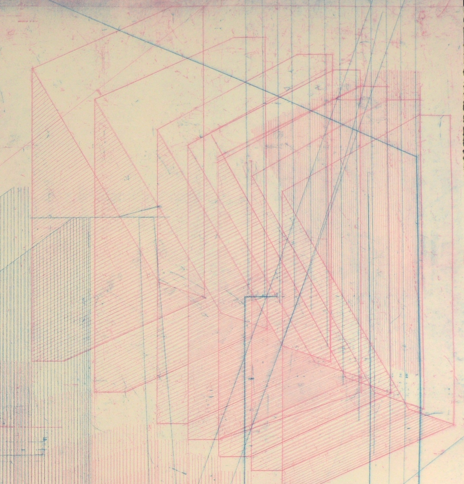 Detailansicht Radierung Nile Avenue Study XV von Bronwen Sleigh RSA
