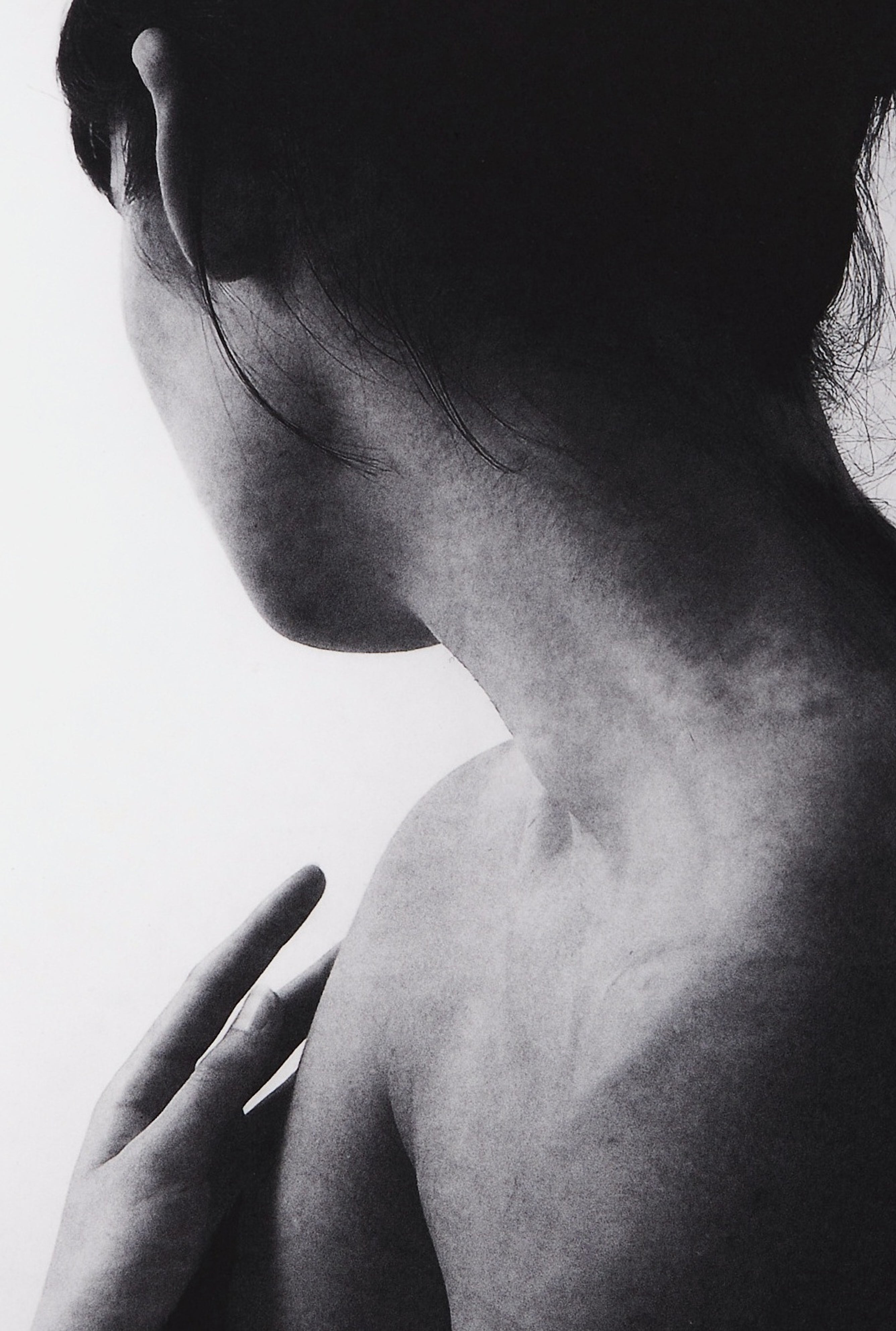Detailausschnitt: Soften my Dreams with your Sigh No1 (5/25), Radierung von Clare Grossman