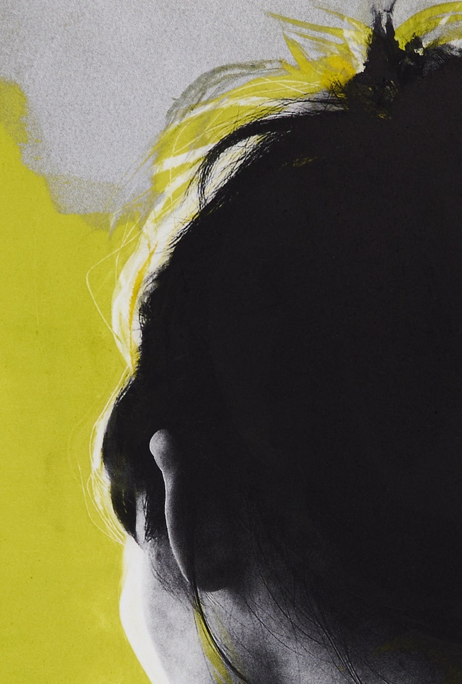 Detailausschnitt: Soften my Dreams with your Sigh No2 (2/25), Radierung von Clare Grossman
