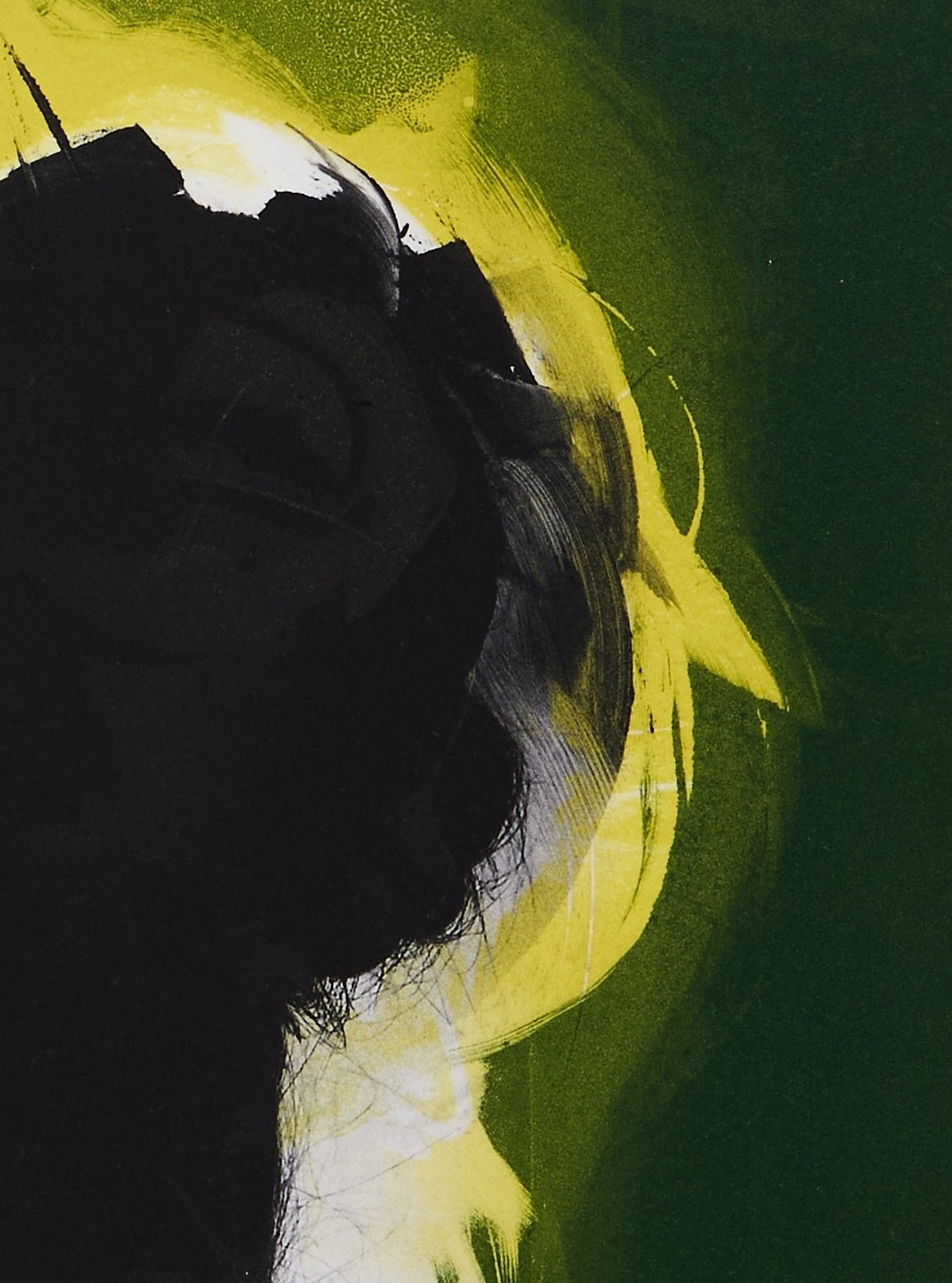 Detailausschnitt: Soften my Dreams with your Sigh No2 (3/25), Radierung von Clare Grossman
