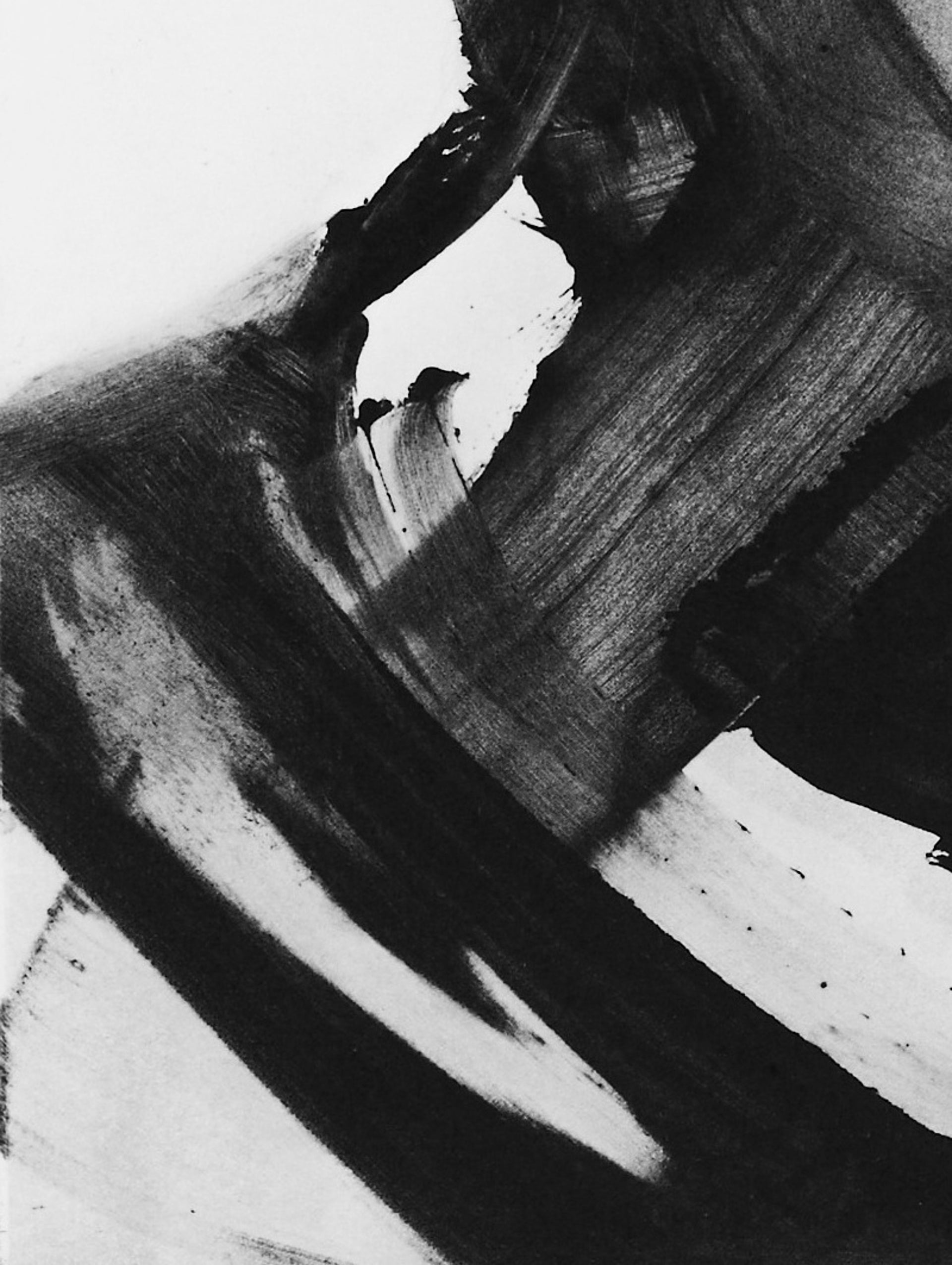 Detailausschnitt: Transcendence (2/25), Radierung von Clare Grossman