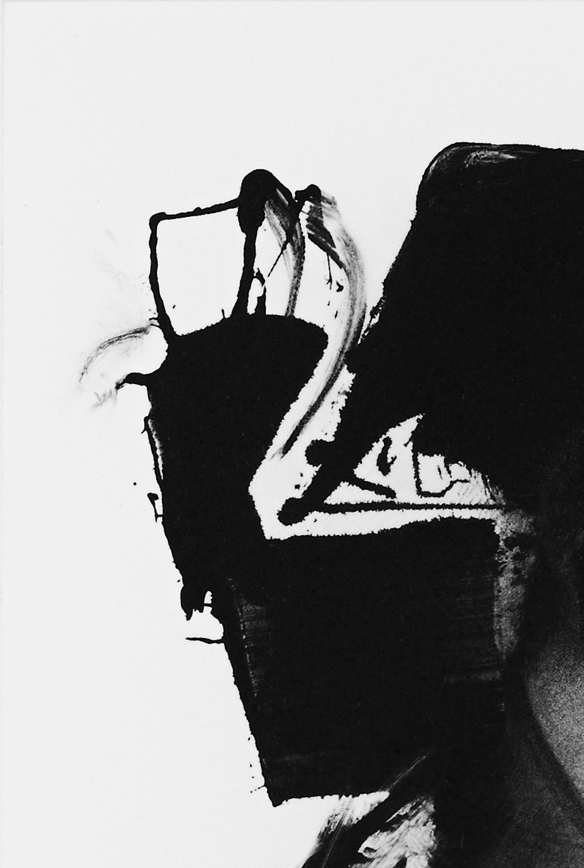 Detailausschnitt: Transcendence (4/25), Radierung von Clare Grossman