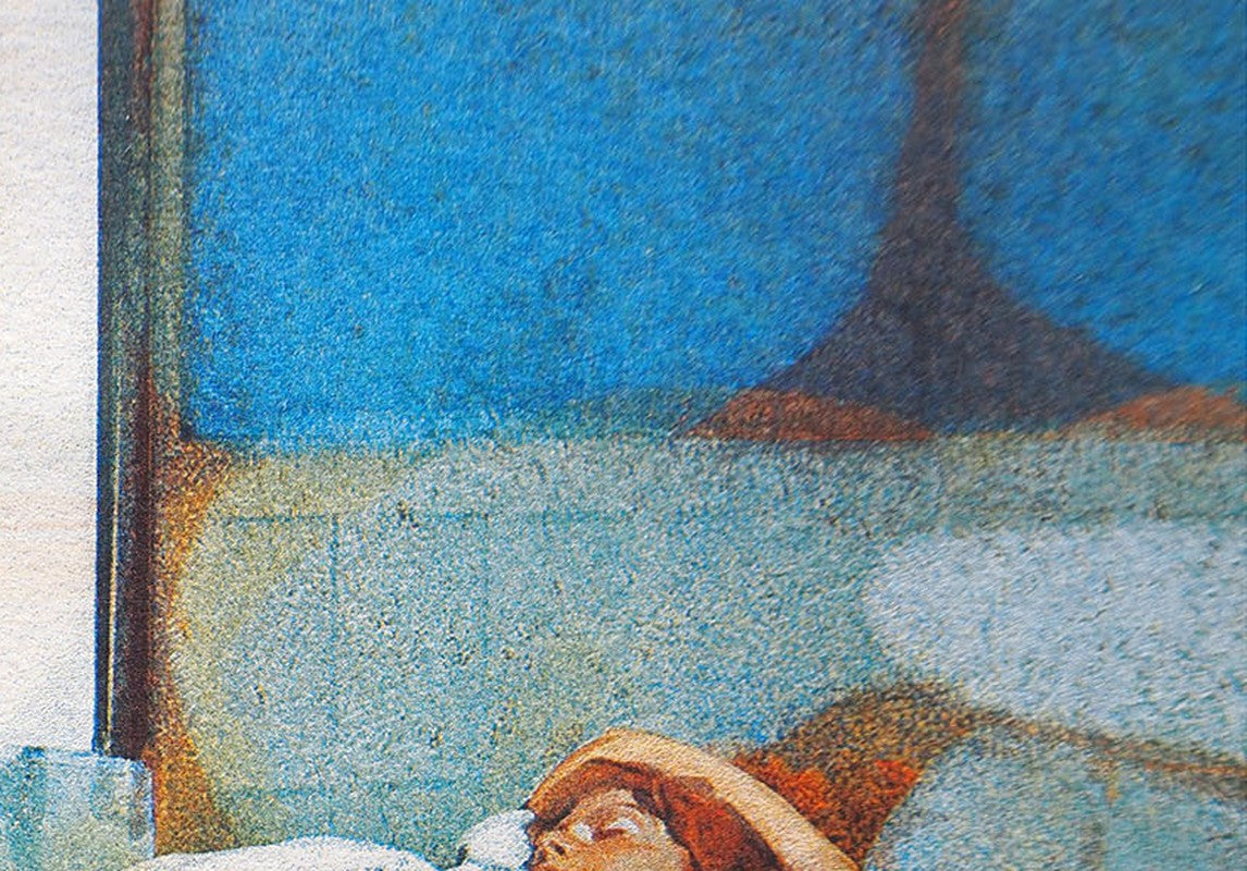 Detailansicht Risograph-Druck Orlando von Georgia Green